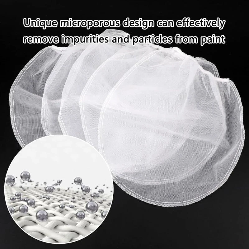 N58C 5pcs Paint Fitger мешки с мелкой примесей для снятия примеси для чистого и даже пальто