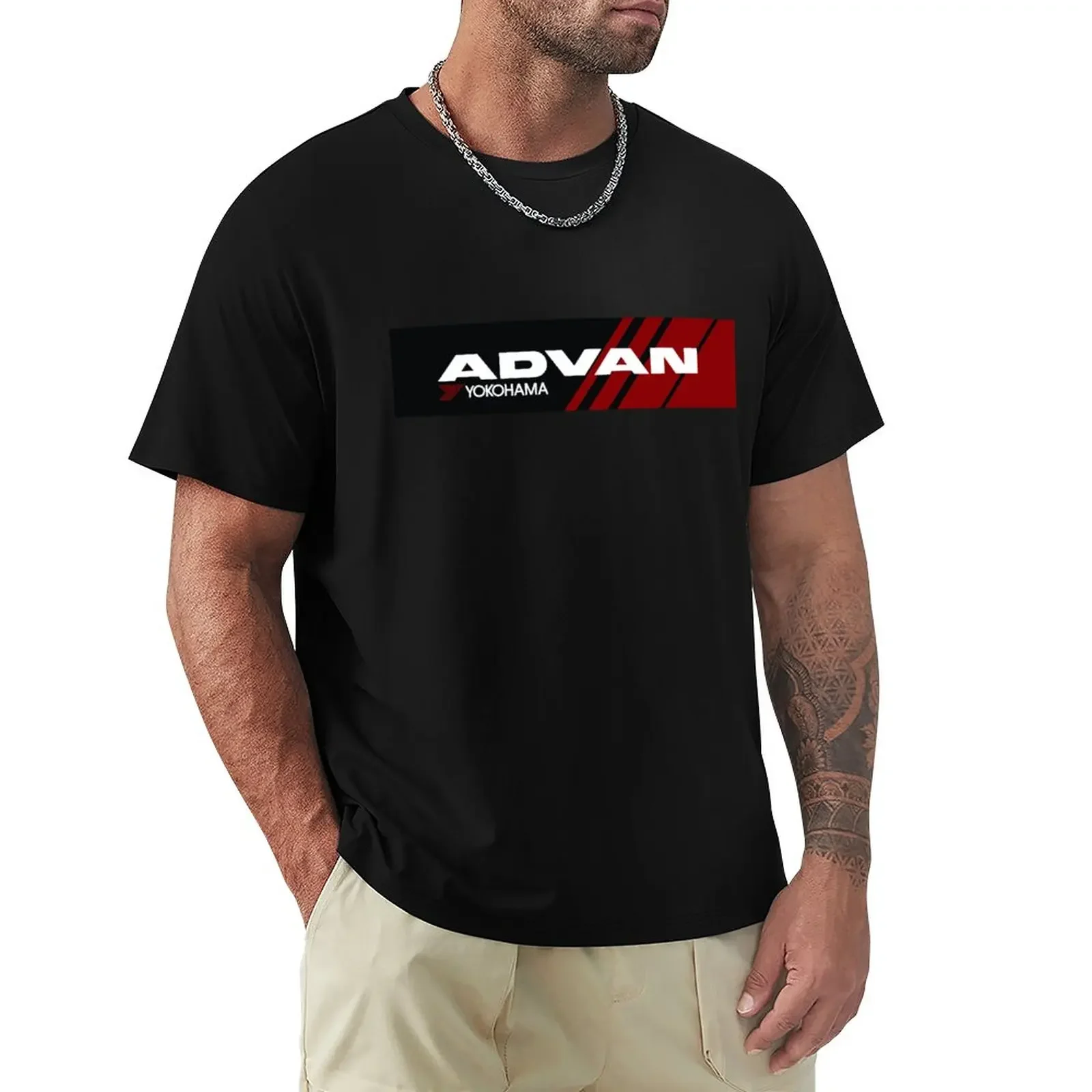 ADVAN T-Shirts man black t shirts designer t shirt men tops Unisex Summer Short Sleeve