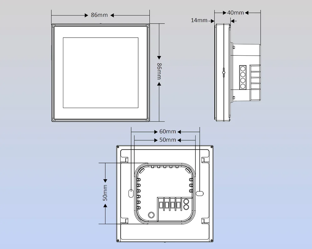 واي فاي الذكية ترموستات للتدفئة سخان المياه الغاز الكهربائية الطابق تحكم في درجة الحرارة العمل مع أليكسا جوجل المنزل Ewelink التطبيق