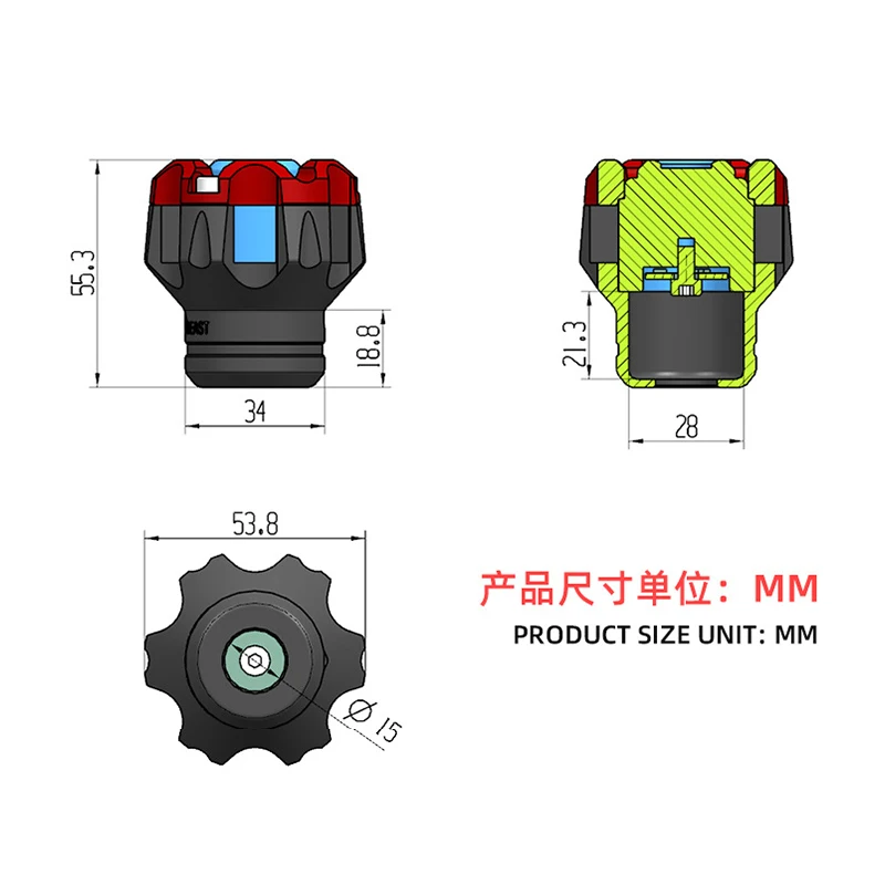 Motorcycle Front Fork Cup for Ghost Fire Electric Scooter Horizon Anti-fall Cup Motorcycle Accessories for Suzuki Geek Sa 155