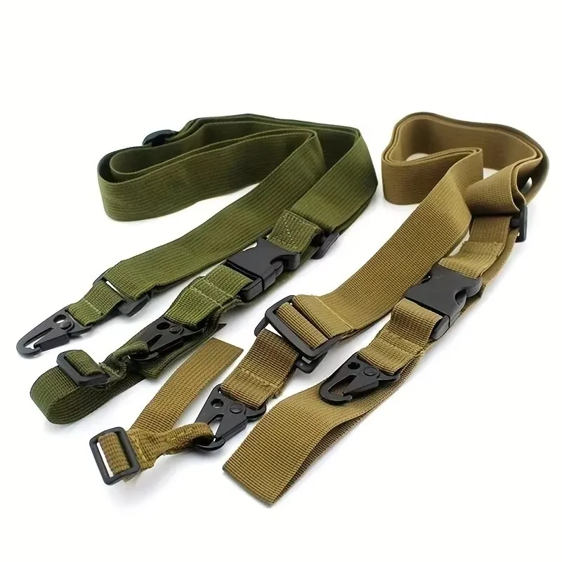 1/2/3pcs Durable Nylon Rifle Belt Heavy Duty Sling For Outdoor Hunting Sports Accessories Tactical Sling Bungee Shoulder Strap