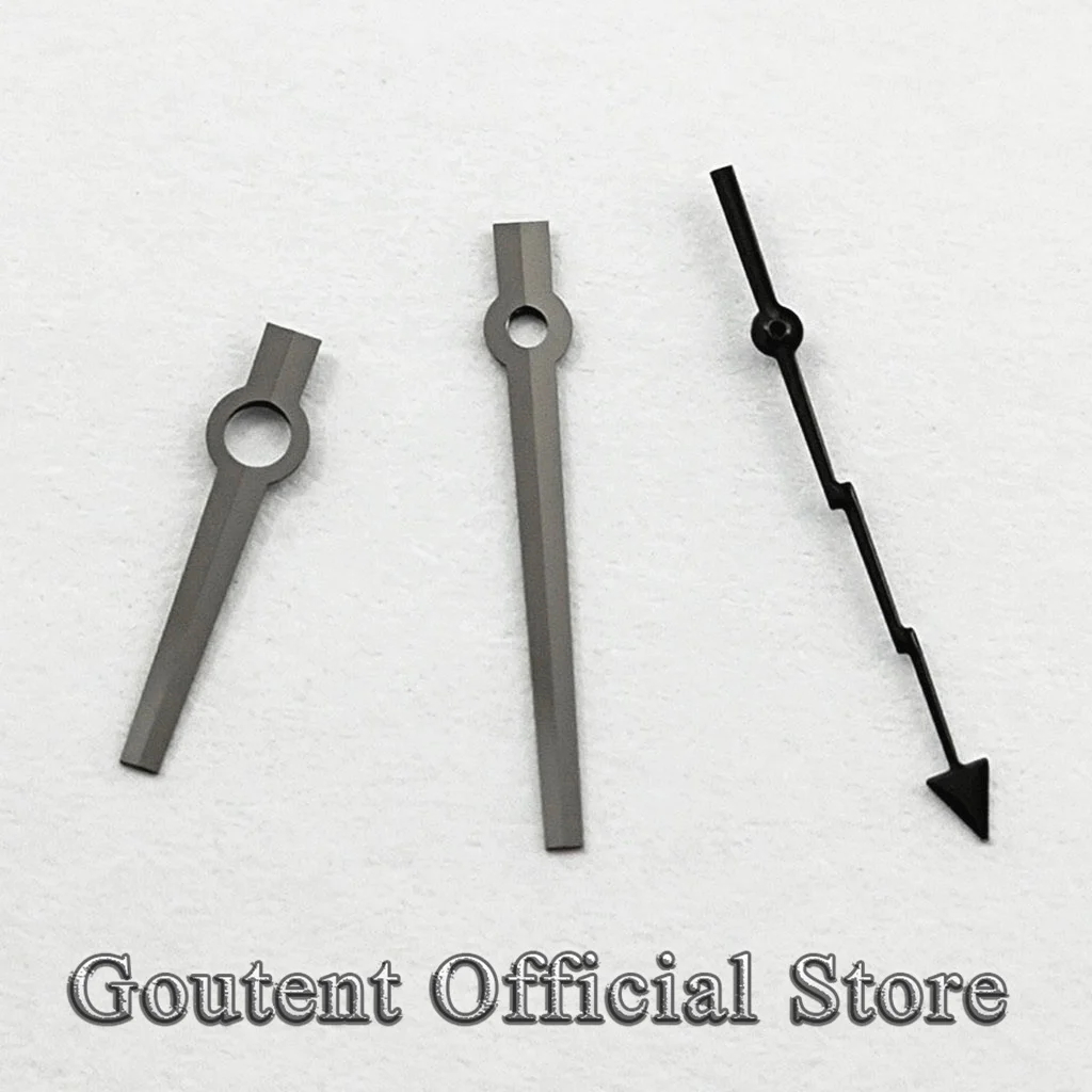 Goutent برتقالي/أخضر/أزرق/أسود/فضي البرق من جهة ثانية مناسبة لملحقات ساعة الحركة الأوتوماتيكية NH35 NH36