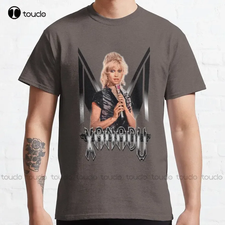 Xanadu Black And White One Fool Olivia Newton John Classic T-Shirt Womens Tshirts Xs-5Xl Custom Gift Make Your Design Streetwear