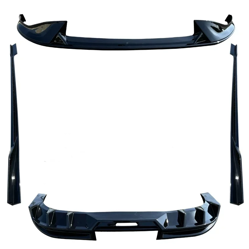 

Gloss Black car kit for Xpeng P7 2020-2024 modified front rear lip side skirt auto accessories