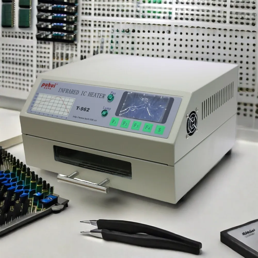 T-962A T962A High Quality Infrared IC Desktop Oven For Soldering BGA SMD SMT Rework Station Wave Oven Reflow Station
