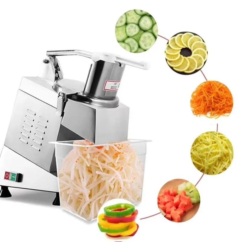 

Multi-functional Electric Fruit And Vegetable Slicer Shredder Dicing Machine Kitchen Vegetable For Salad Making