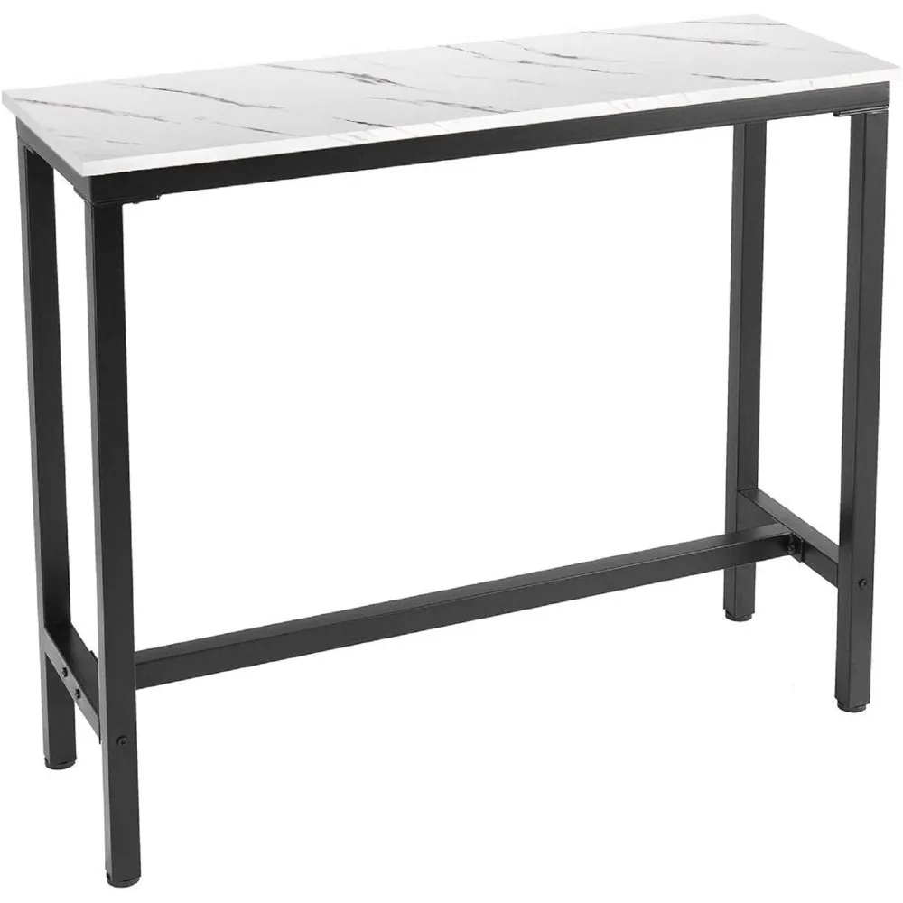 Mesa de alta definição para cozinha, mesa de jantar, mesa de café, mesa de computador, 15,7 polegadas de profundidade x 47,2 polegadas