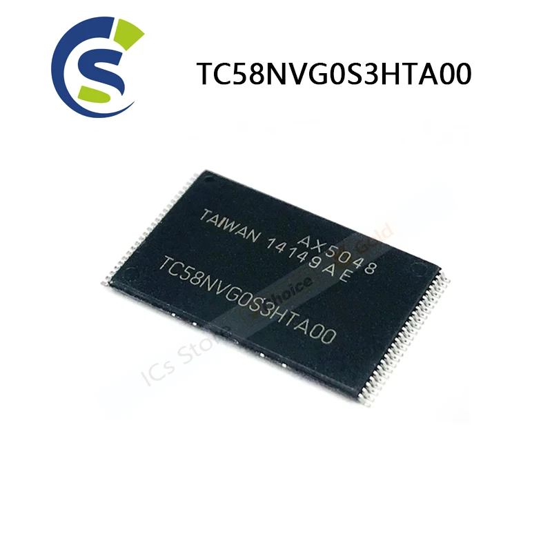 1PCS New and Original TSOP-48 TC58BVG0S3HTA00 TC58NVG0S3HTA00 TC58NVG1S3HTAI0 TC58DVM92A5TA00