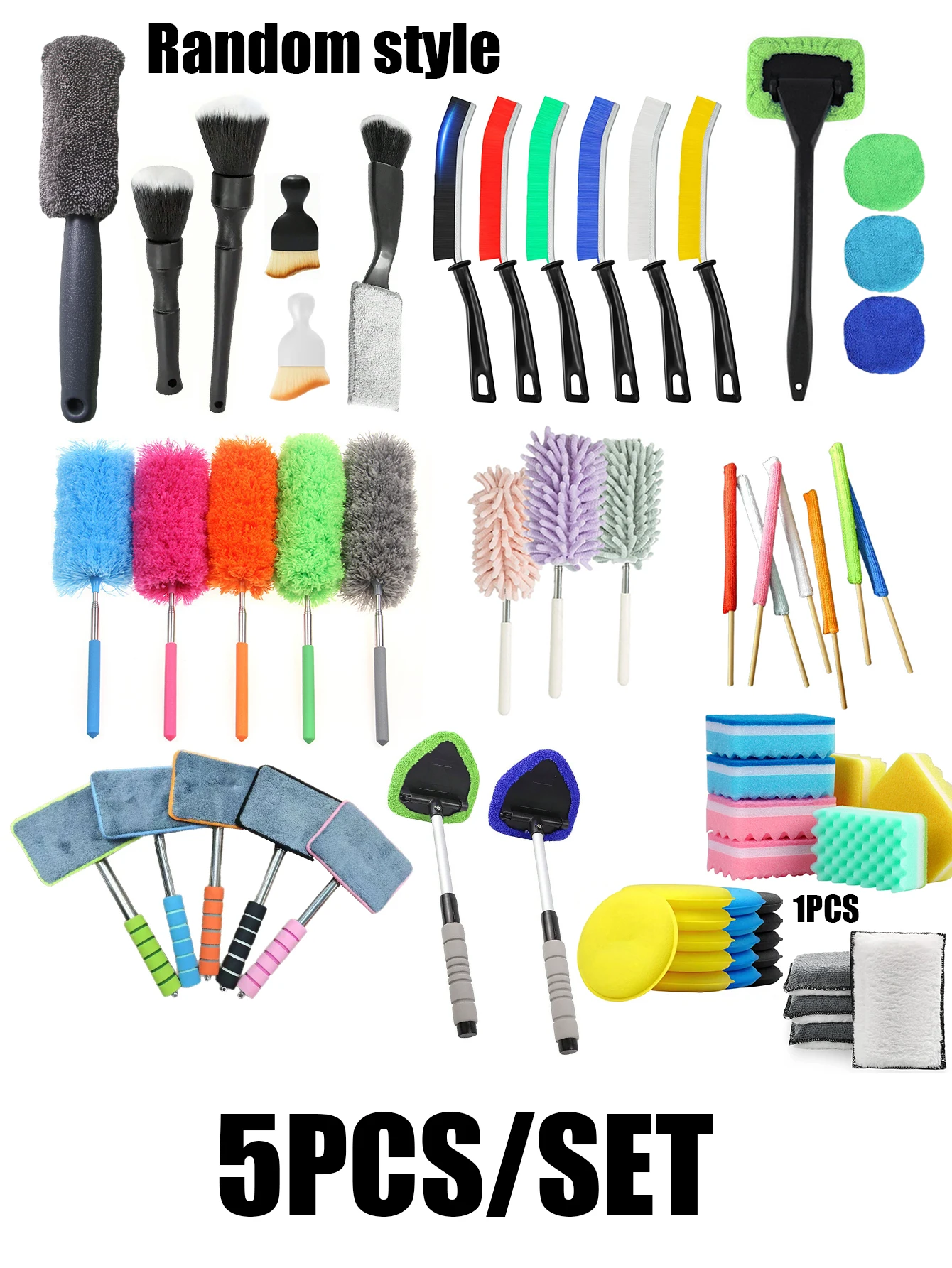 conjunto-de-5-pecas-de-ferramentas-multifuncionais-para-limpeza-de-carros-incluindo-limpador-de-vidros-internos-escova-para-limpeza-de-pneus-e-escova-para-limpeza-de-frestas