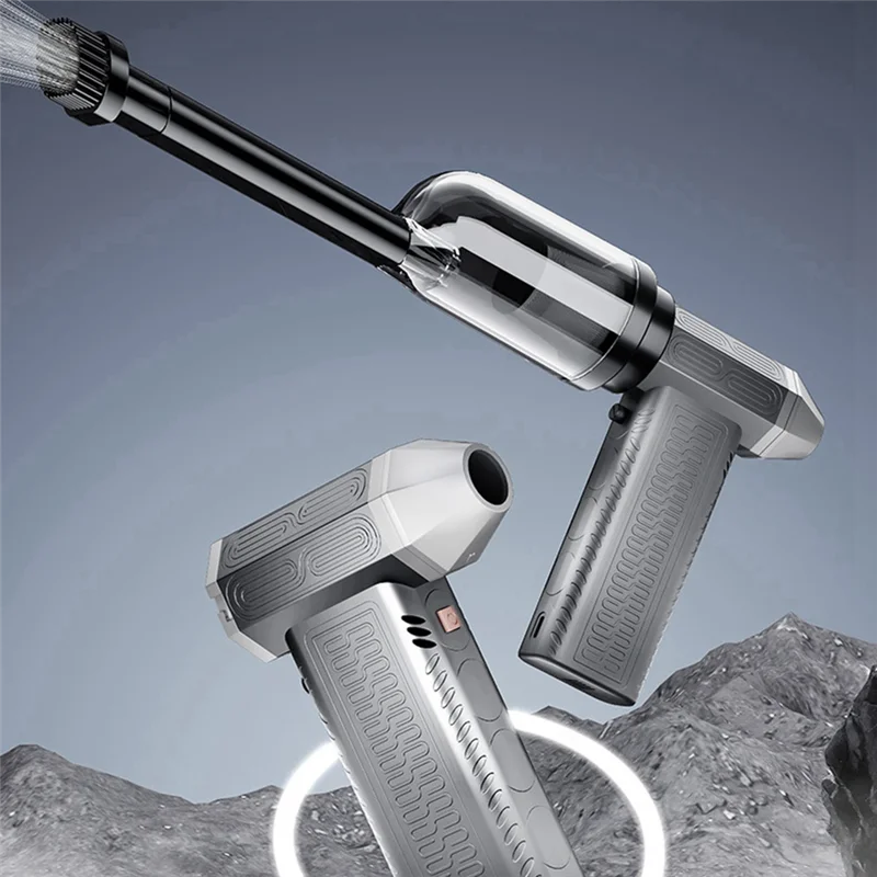 

ABRJ-Electric Compressed Air Duster For PC And Keyboard, 130000RPM Handheld Car Vacuum Cleaner Cordless For Home, Outdoor