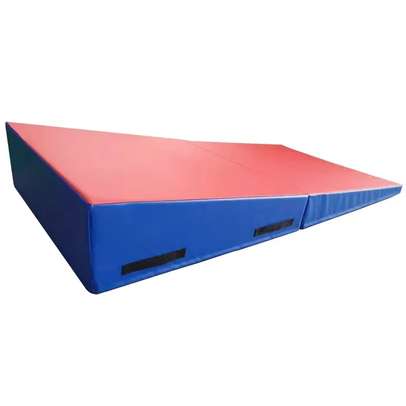 

Inflatable Triangle Incline Gymnastic Mat Portable Foldable Design For Tumbling Practice And Fitness Drills New Arrival