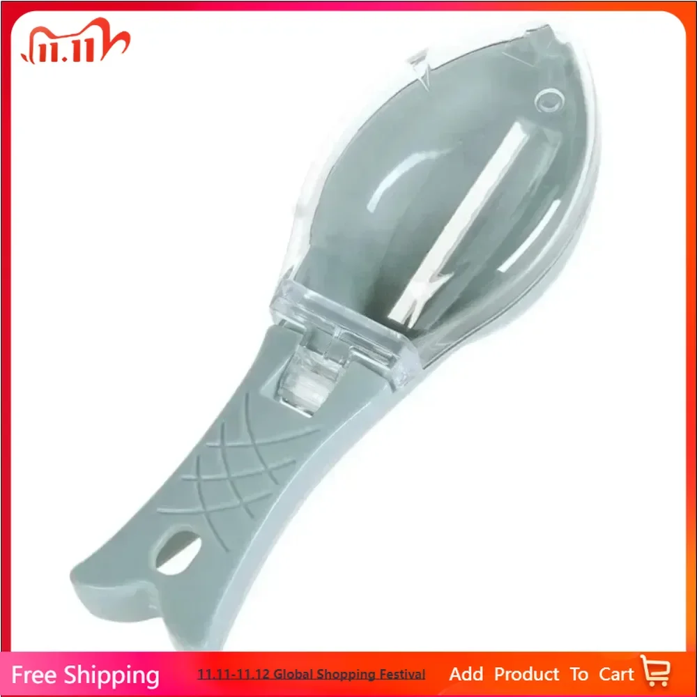 Cepillo para escamas de pescado, cuchillo de limpieza, eliminación rápida, raspador de pelado de pescado, escalador de pescado, suministros de cocina