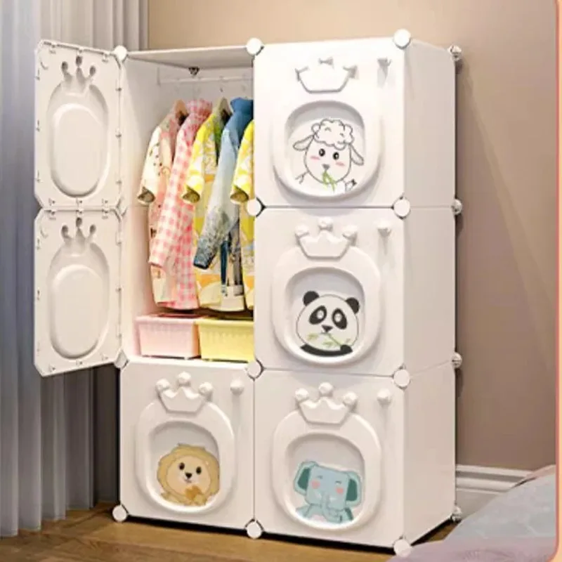 2026 HOT Kids Shelves for Closet Open Dining Cabinets Cupboard Bedroom Minimalist Wardrobe Jewelry Organizer Nordic Armario