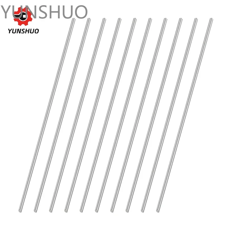 5mm 8mm 304 Stainless Steel Round Rod Dia 3mm 4mm 4.5 5.5 6mm 6.5 8.5mm 10mm Shaft 100mm 200mm 300mm 400mm 500mm M5 M8