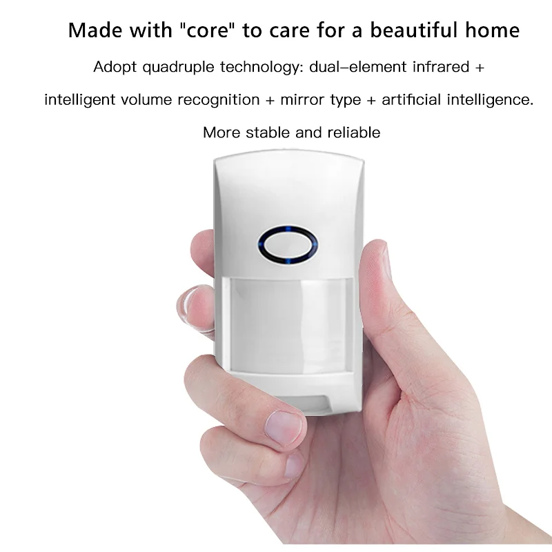 Wireless 433MHZ Infrared Alarm Detector Anti Pet PIR Sensor Infrared Probe Indoor Human Body Sensor For Alarm Host Syste PG103