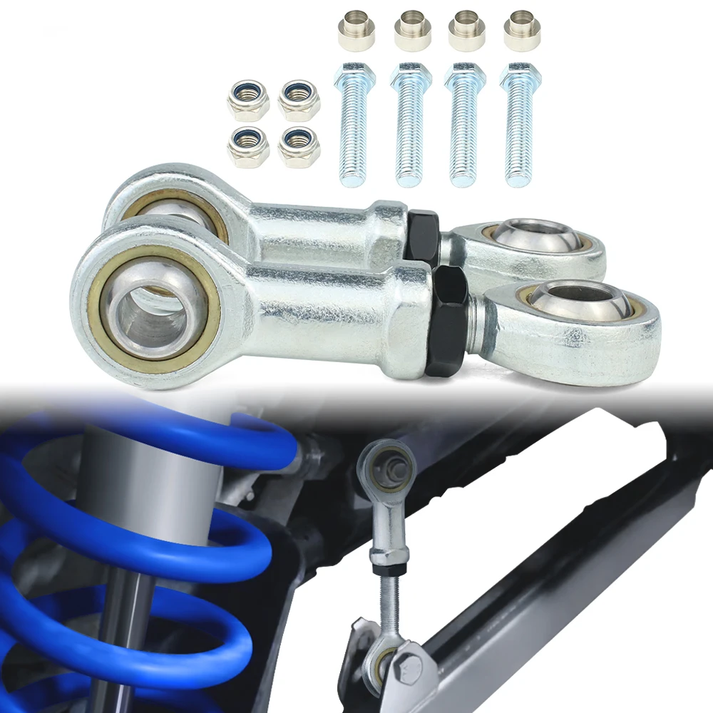 

Fit For Can-Am MAVERICK X3 TURBO TURBO R TURBO RR MAX TURBO R/RR Motorcycle Front Sway Bar End Links Kit Extendable Adjustable