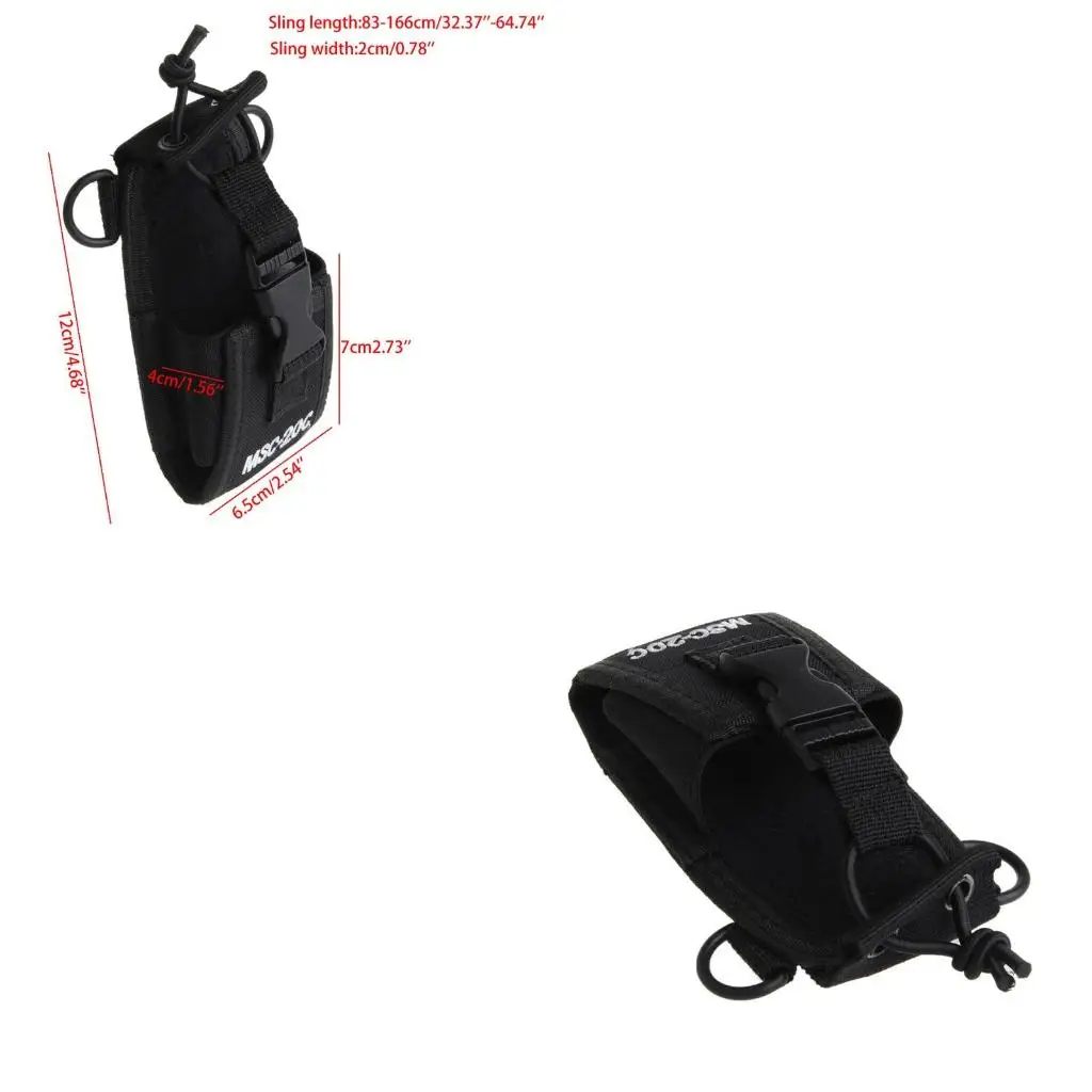 Radio Walkie Talkie With Buckle For Outdoor Backpack Accessory