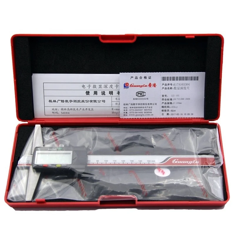 electronic instruments measuring Digital Depth Gauge range 0-150mm 0-200mm 0-300mm 0-500mm 0-600mm 0-800mm 0-1000mm