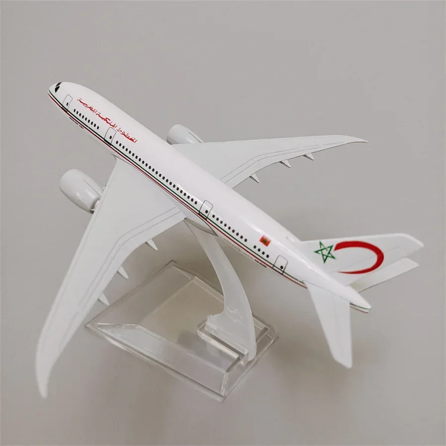 

16cm Alloy Metal Royal Air Maroc Airlines B787 Boeing 787 Airplane Model Airways Model Plane Diecast Aircraft Kids Gifts Decor