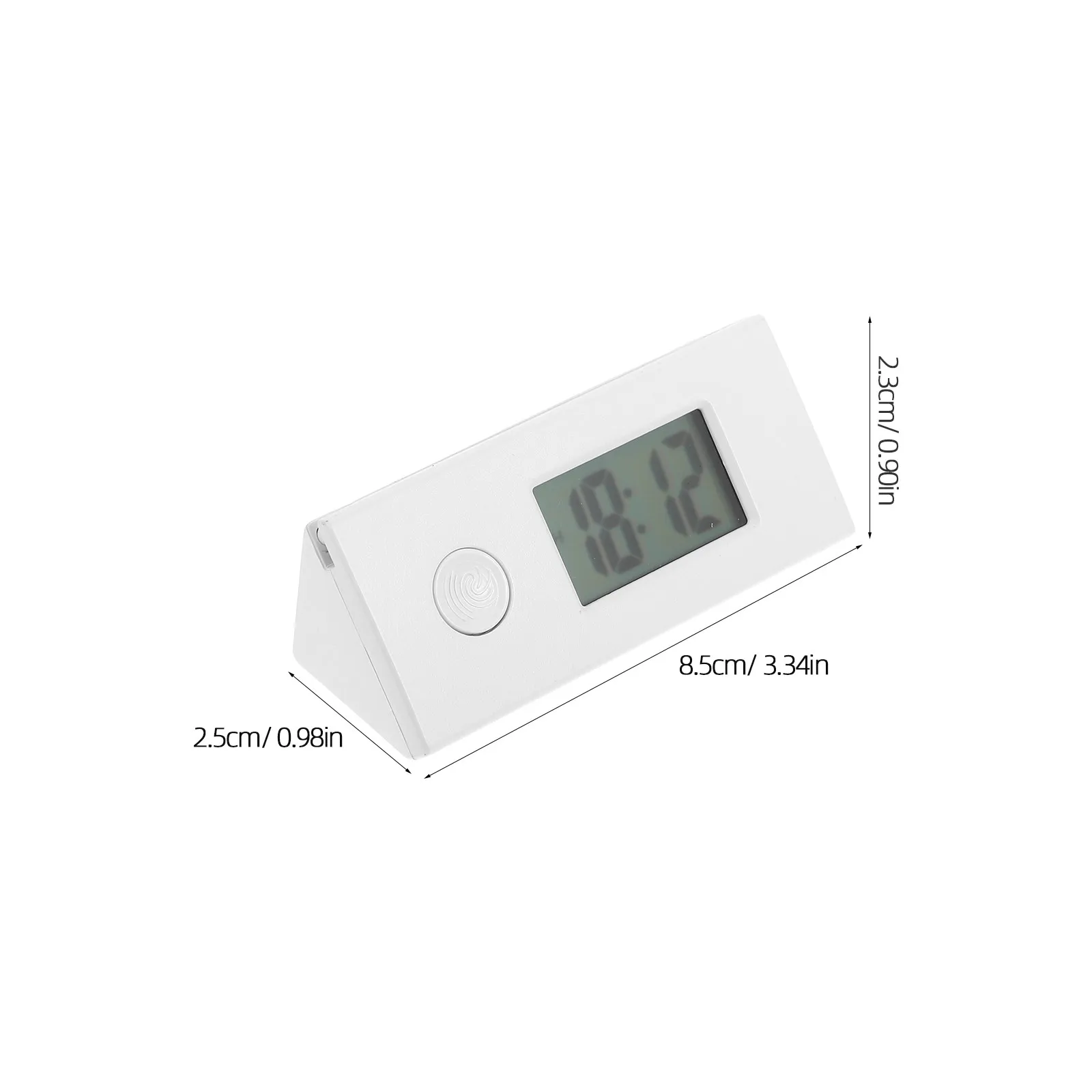 Watch Keyring Portable Luminous Electronic Watch for Students Exams Backpack Pendant Decoration