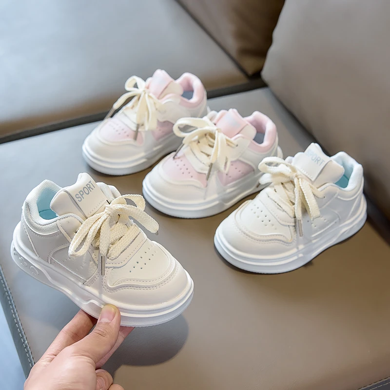 

Kids Sports Casual Shoes Breathable Soft Girls Tennis Shoes Candy Color 2026 New Fashion Children Running Shoes Non-slip Comfort