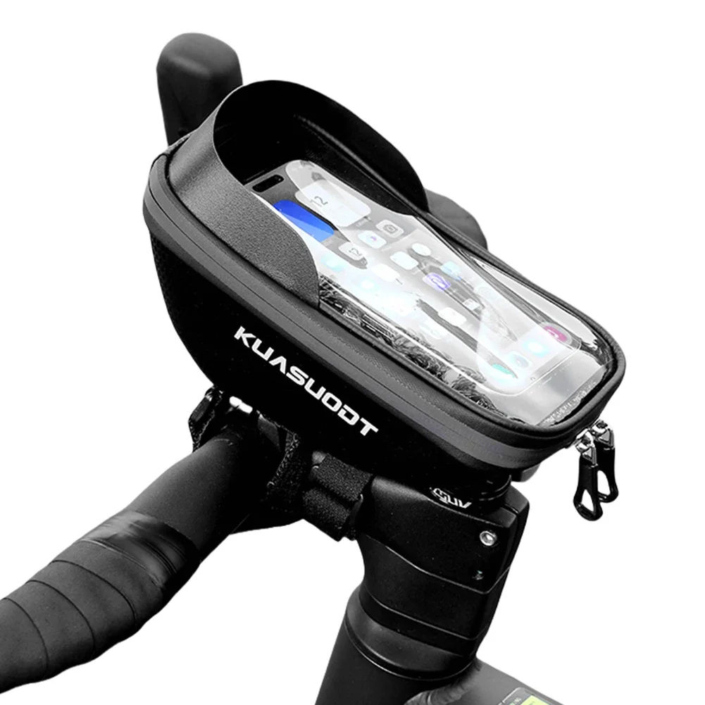 EVA 자전거 앞 프레임 가방 방수 핸들바 휴대폰 가방 터치스크린 자전거 탑 튜브 홀더 케이스 스마트폰용 자전거 가방