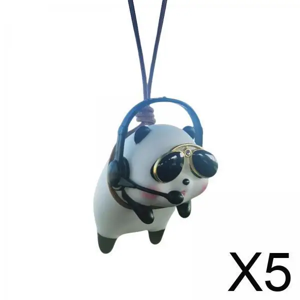 

Cute Car Pendant Flocking Material Rearview Mirror Charm Automotive Accessories for Bedroom and Garden Decor