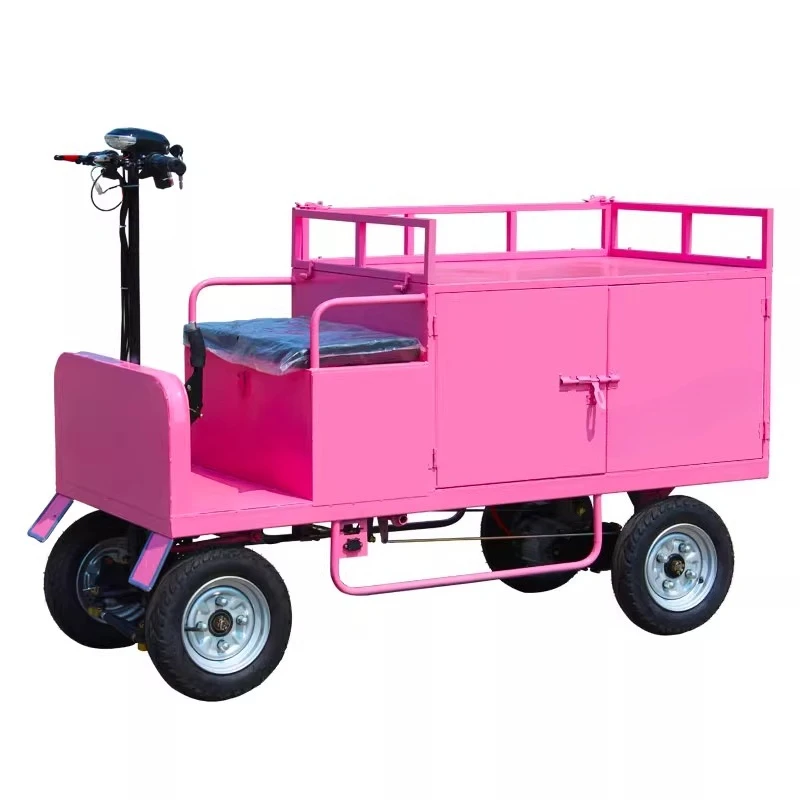 

Four-wheel electric mobile night market stall truck multi-functional food stall truck