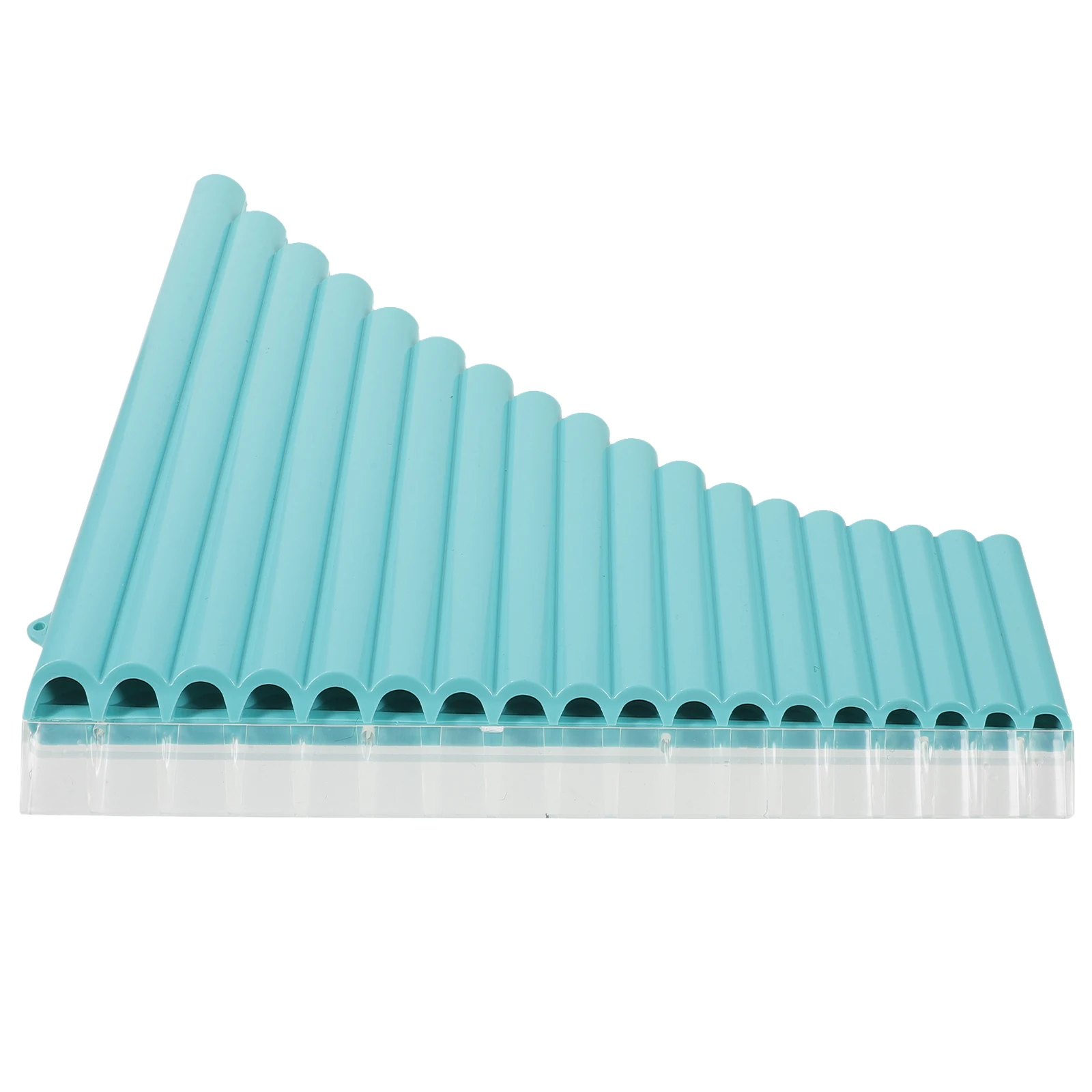 

1 set Pan Flute for Beginners C Musical Instrument Kids Educational Gift Durable ABS Resin Lightweight Portable Blue