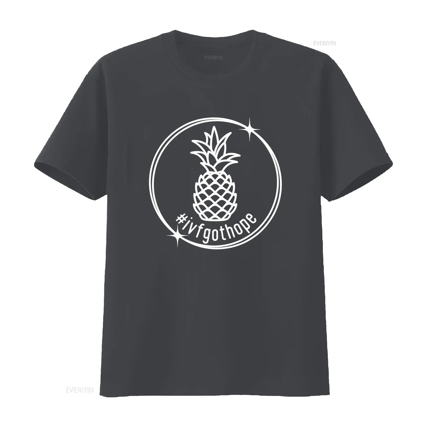 IVF Awareness T Shirt Got Hope Transfer Day Infertility Support Fertility Pineapple Mom Egg Retrieval vintage Washed streetwear view 3
