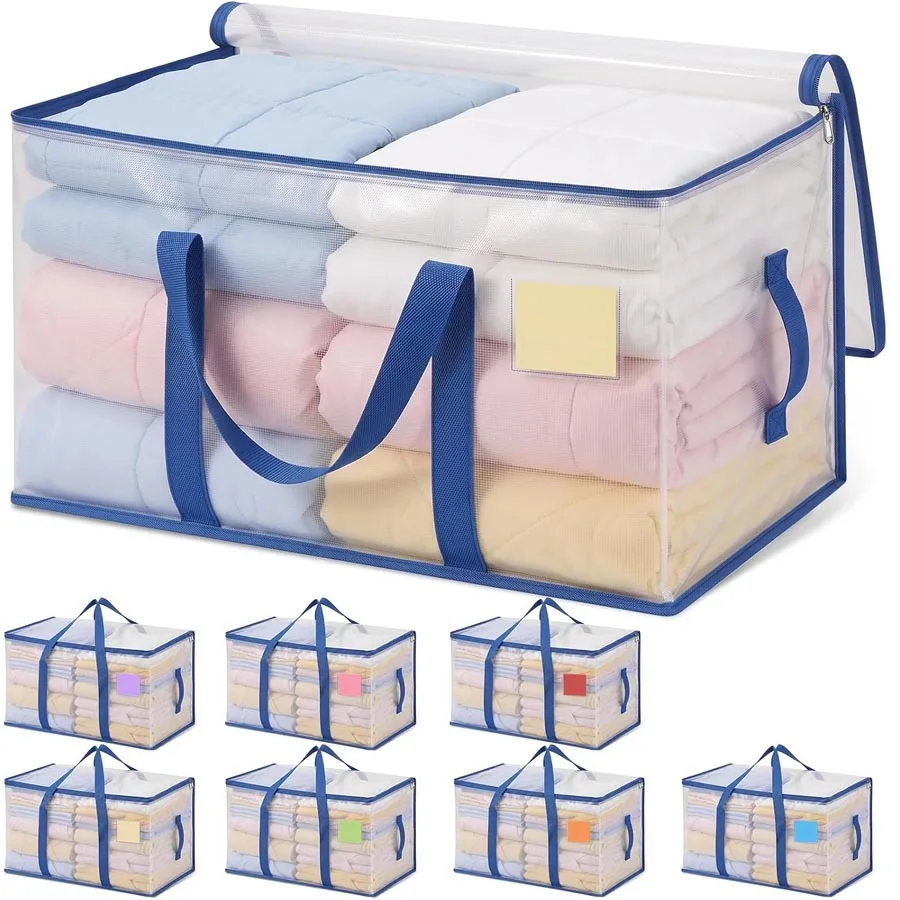Heavy Duty Moving Bags Extra Large, Premium Storage Bags, Handles, Moving Supplies for Clothes, Bedding, College Dorm Essentials