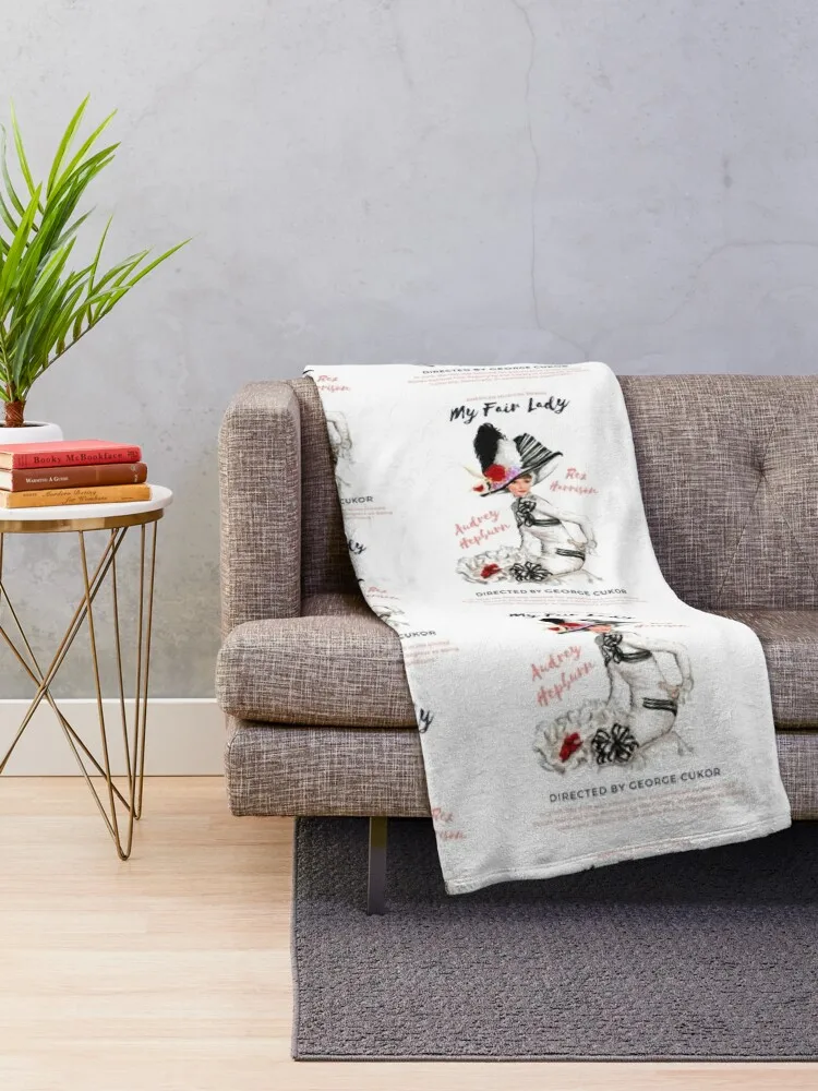 Eliza Doolittle Throw Blanket Custom Blanket Luxury Thicken Blanket Stuffed Blankets Shaggy Blanket