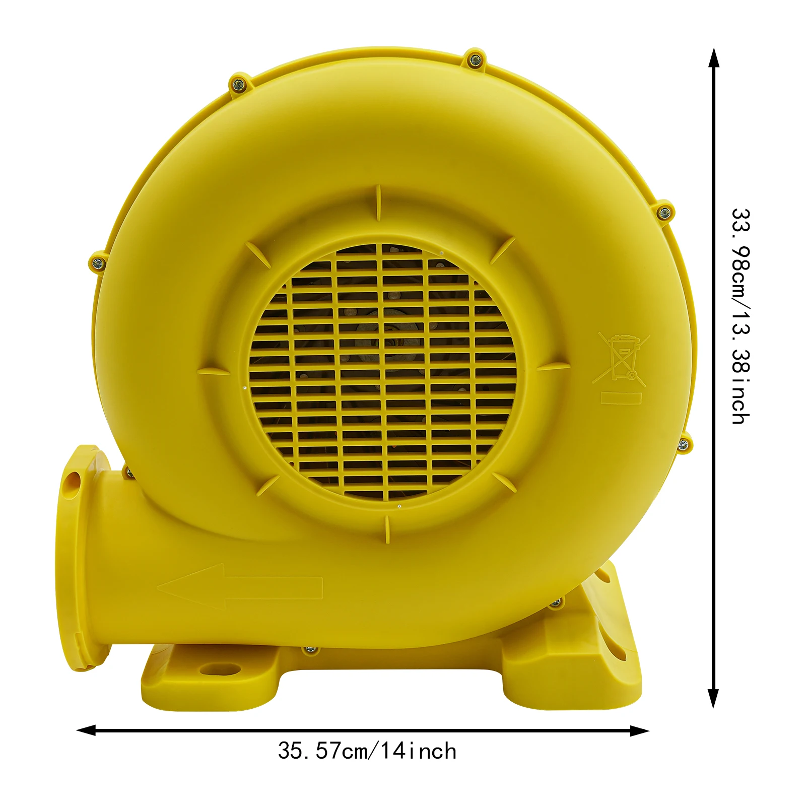 

750W Air Blower, Commercial Inflatable Bounce Blower, Electric Air Blower for Inflatable Castles, Outdoor Bounce Houses