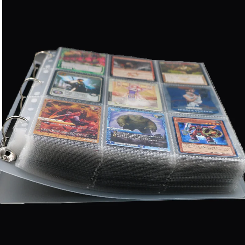 New 450 pockets 900 Cards DIY trading game cards board game album playing cards holder Albums book For Pokemen CCG MTG Yugioh