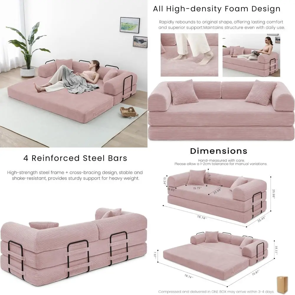 Folding Sleeper Sof… - image