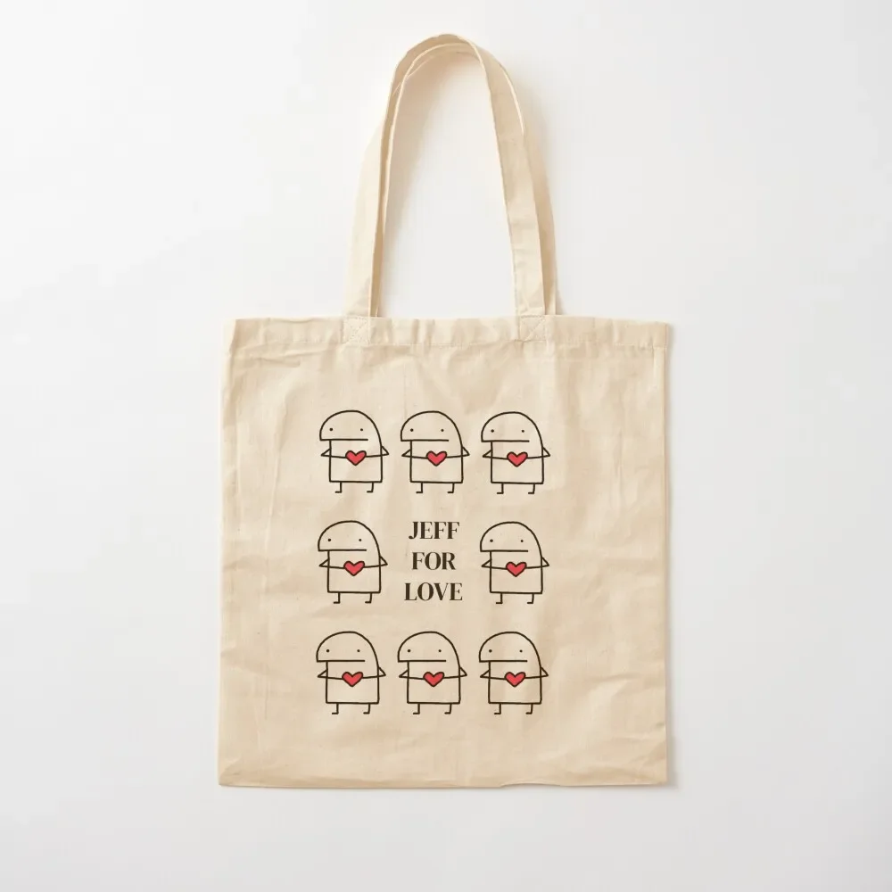 

Jeff for Love Tote Bag shopper bag women canvas canvas tote bag Women's for beach