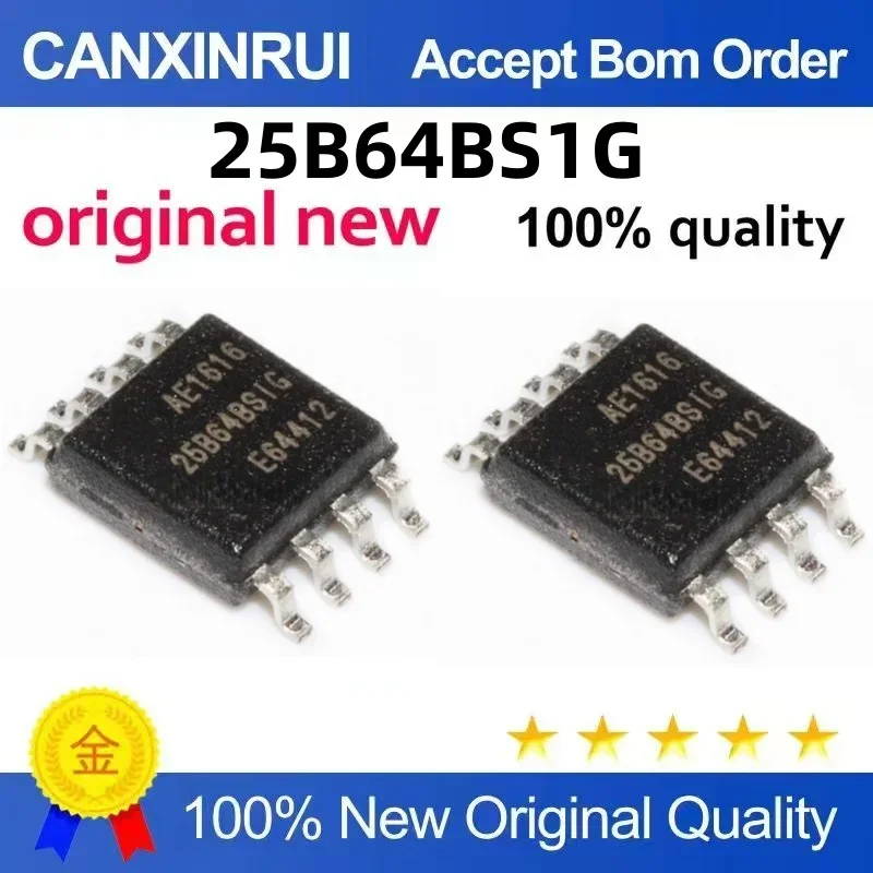 (5-100 pieces) 25B64BS1G GD25B64BSIG 25B64BSIG GD25B64BSIGR SOP8