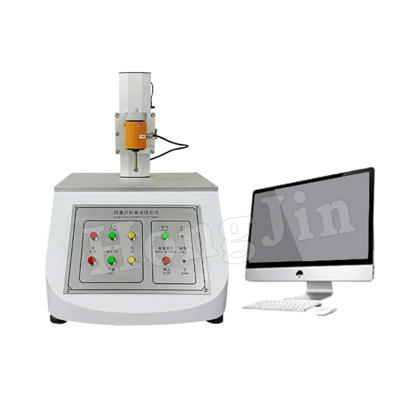 High-Precision Computer-Type Button Load Displacement Curve Testing Machine Silicone Button Hit Life Testing Machine