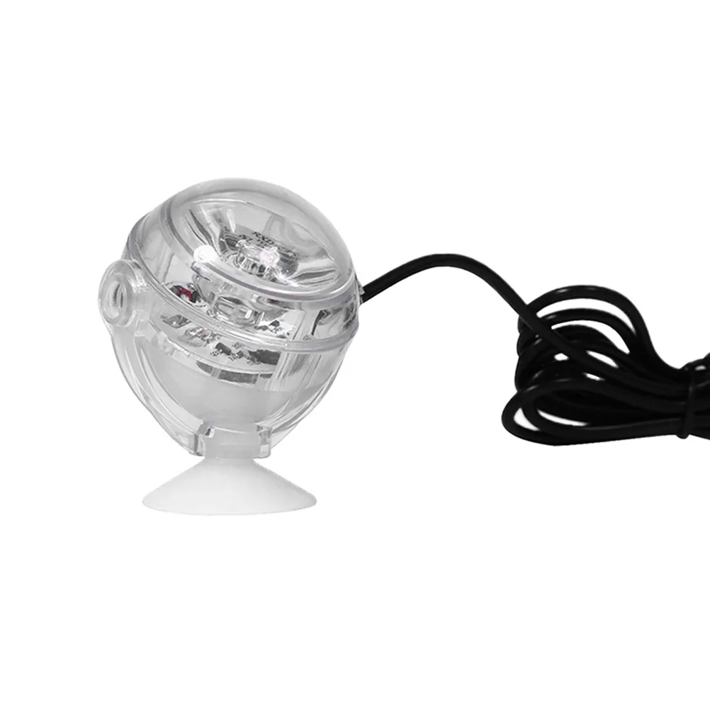 

Changing Led Spotlight Waterproof Submersible Aquarium Light Fish Tank Decorative Lamp 360 Adjustable Suction Cup