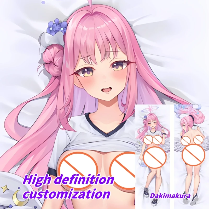 

Dakimakura Anime Pillow Case Blue Archive Misono Mika Double-sided Print Of Life-size Body Pillowcase Gifts