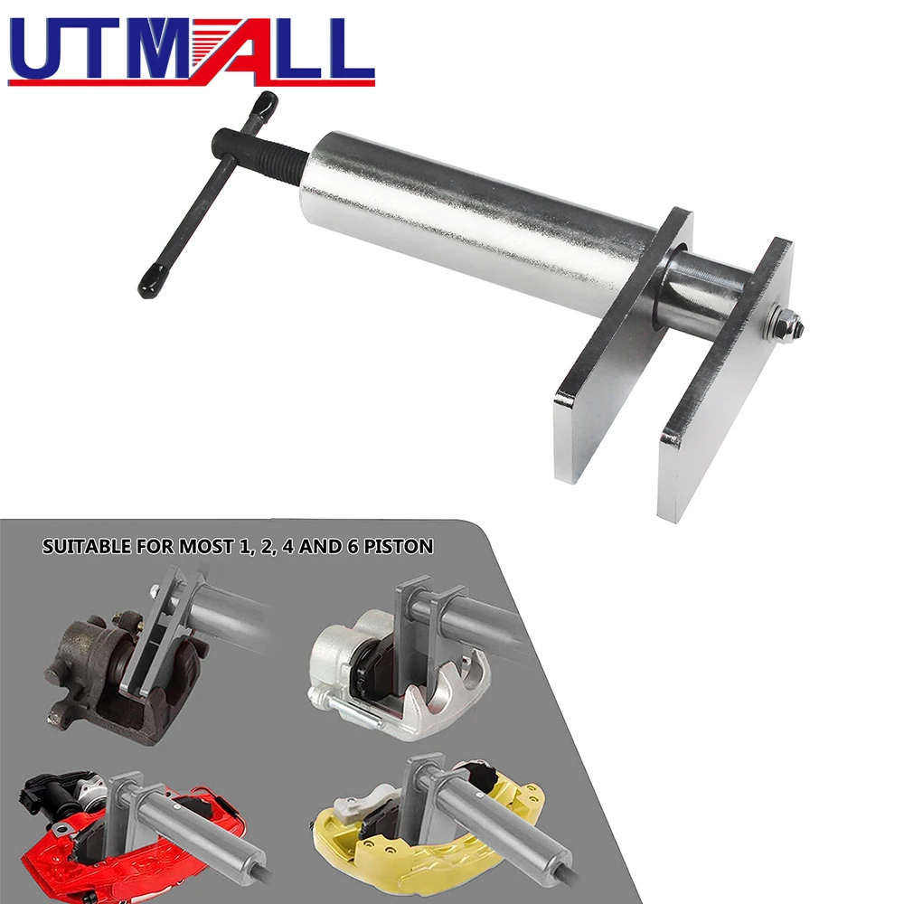 UTMALL Brake Caliper Tool for Multi-Piston Brake Pad Spreader Heavy Duty Universal Brake Caliper Piston Compression Tool