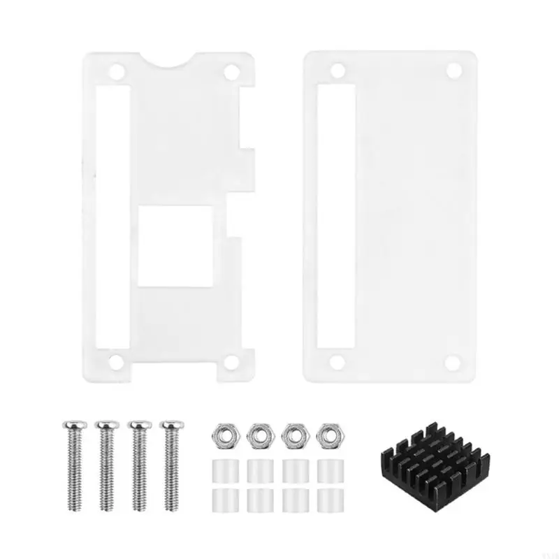 Lightweight Acrylic Cover Case Accurate Holes for Banana Motherboards Outer Covers (Board Not Included)