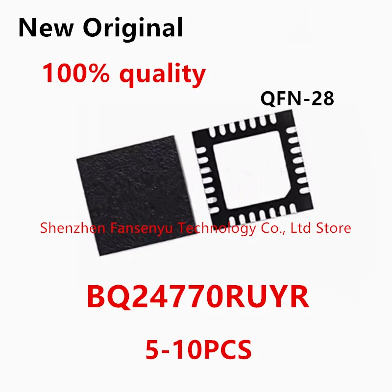 (5-10piece)100% New BQ24770 BQ24770RUYR QFN-28 Chipset.