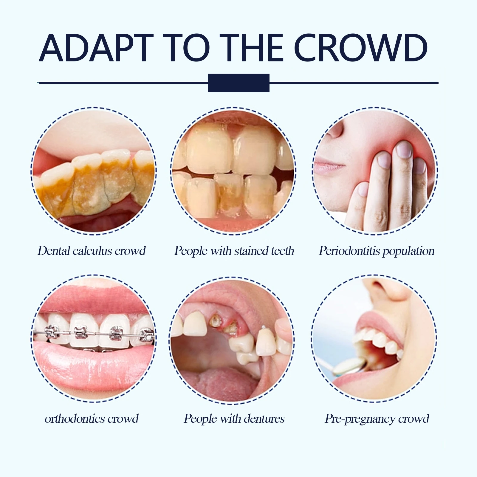 Teeth Restoration Mineral Powder Teeth Whitening Remove Stain Oral Clean Fresh Breath Improve Smell Tooth Care Toothpaste image 5