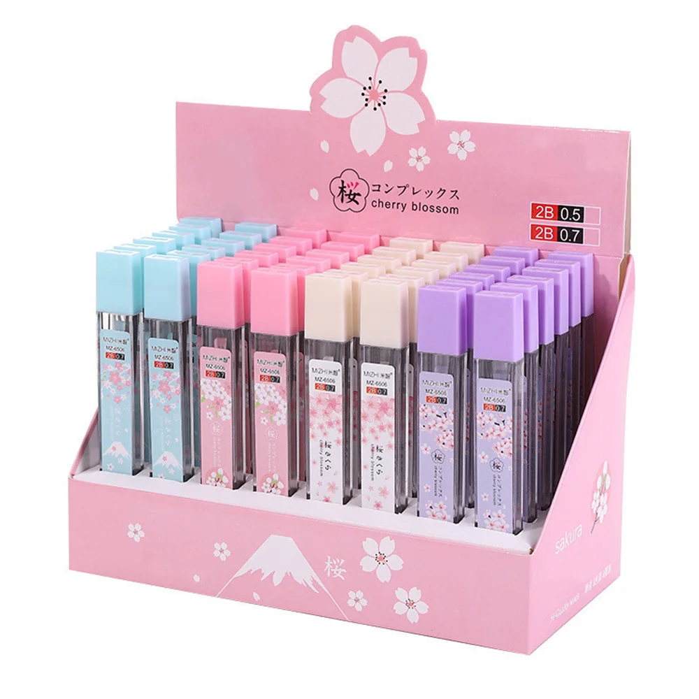 

【2B Pencil Lead】Great value 6pcs/12pcs set, 20 pencil leads in a box, long lead, each 9.8cm/3.85in long, for mechanical pencils