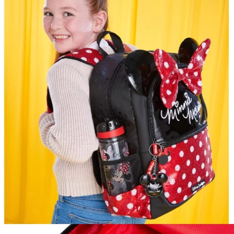 Nowy Disney Australia oryginalny Smiggle Minnie tornister szkolne artykuły papiernicze piórnik studencki torba na drugie śniadanie plecak szkolne