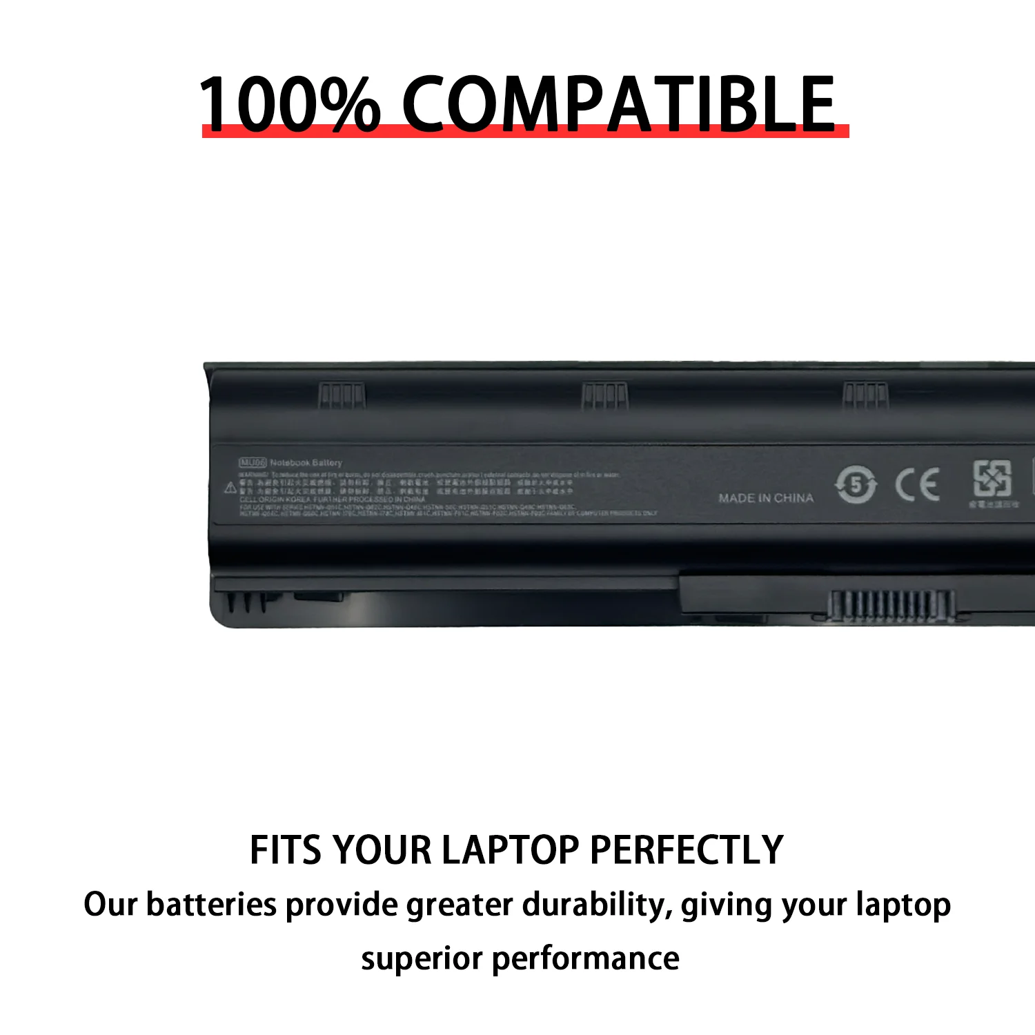 MU06 Laptop Battery for HP Pavilion G4 G6 G7 CQ42 CQ32 G42 CQ43 G32 DV6 DM4 G72 593562-001 HSTNN-DB0Y/UB0Y/IB0Y TPN-I105