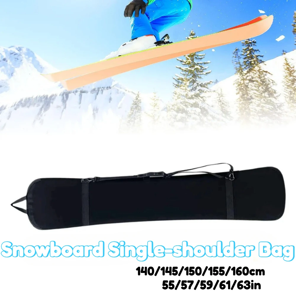 New Ski Snowboard Cover Skiing Snowboarding Snowboards Skis Carry Bag Monoboard Plate Protective Case Scratch-Resistant Backpack