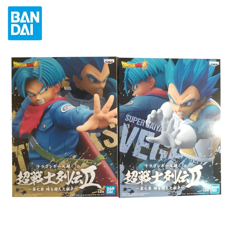 Tersedia Asli Banpresto Dragon Ball Super Chousenshi Retsuden II SSGSS Vegeta Trunks Hadiah Koleksi Mainan Model Figur Anime