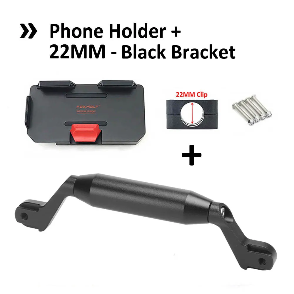 New Motorcycle Mobile Phone Navigation Bracket Support 12MM/22MM For TIGER1200 TIGER 1200 Tiger1200 Tiger 1200 GT Pro 2023-